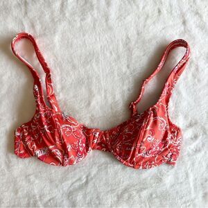 Carve Designs Bexley Swim Top Libson Women's Size 34C